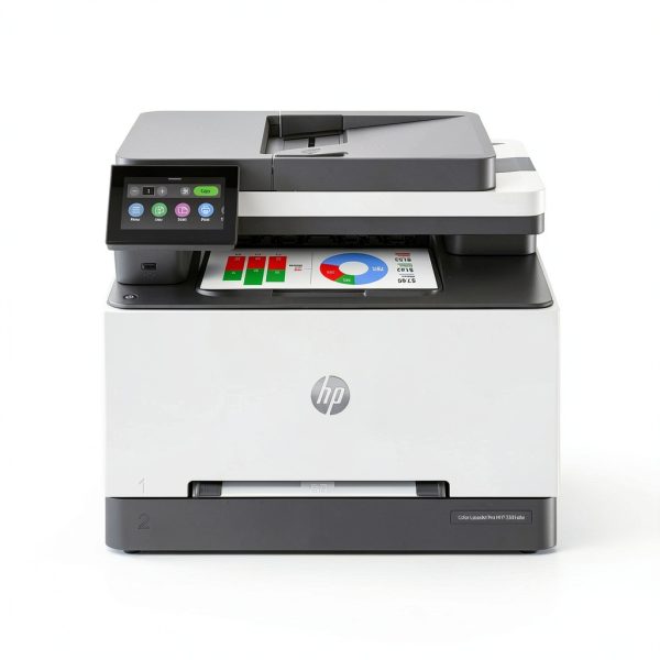 HP LaserJet Pro MFP 3301sdw Wireless AI Color Printer-0