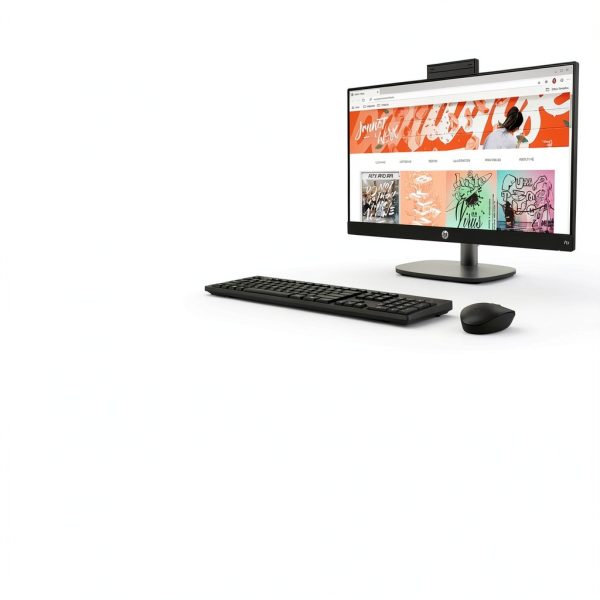 HP Copilot+ PC 24 Touch Screen All-in-One Ryzen AI 5-1