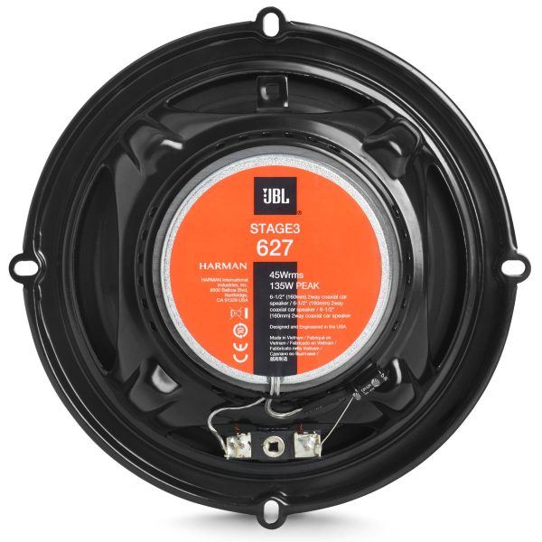 JBL STAGE3627AM 6.5 Car Audio Speaker Black Two Way-5