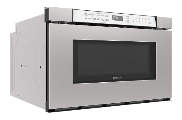 Sharp Drawer Microwave Sensor Cooking Stainless Steel Built-2