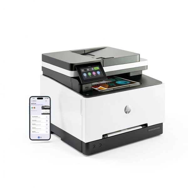 HP LaserJet Pro MFP 3301sdw Wireless AI Color Printer-3