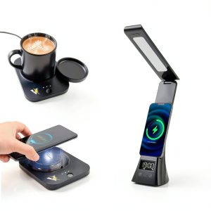 Pursonic 3-in-1 LED Desk Lamp Wireless Charging Digital-0