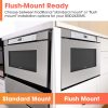 Sharp Drawer Microwave Sensor Cooking Stainless Steel Built-5
