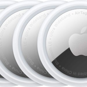 Apple AirTag 4-Pack Item Tracker Find My App Precision-0