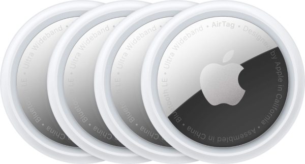 Apple AirTag 4-Pack Item Tracker Find My App Precision-0
