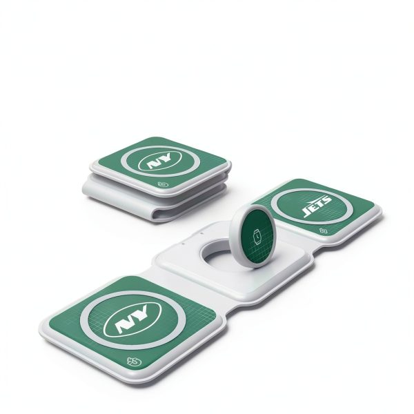 New York Jets 3 in 1 Foldable Charger Keyscaper Officially-0