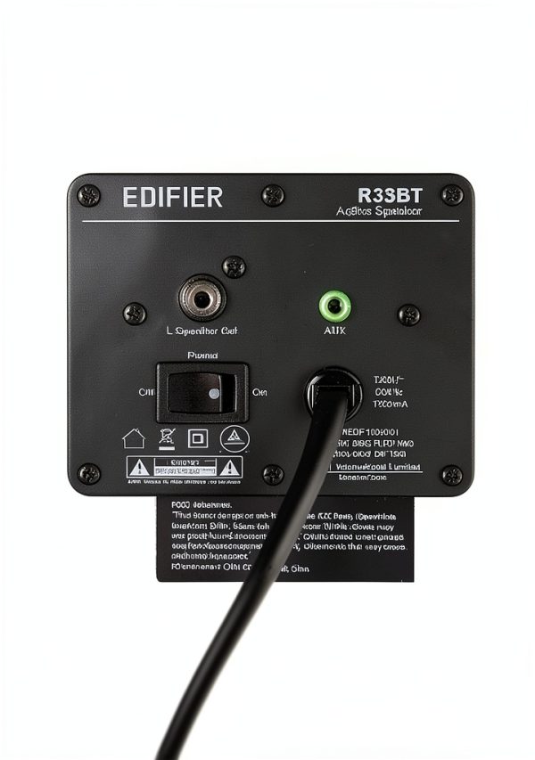 Edifier R33BT Bluetooth Bookshelf Speakers 10W Black-10