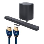 JBL Bar 500 MK2 Soundbar Dolby Atmos AudioQuest HDMI Cable-0