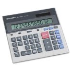 Canon Desktop Calculator Solar Battery Power 12 Digit-0