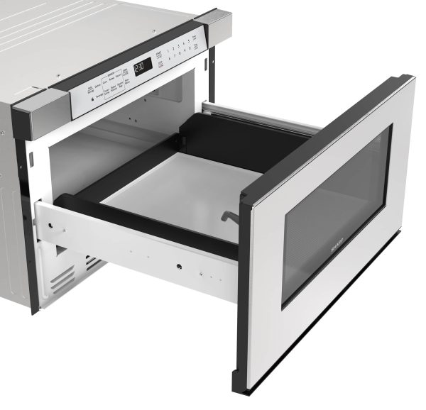 Sharp Drawer Microwave Sensor Cooking Stainless Steel Built-3