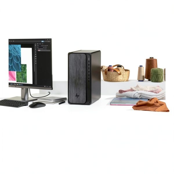 HP OmniDesk Desktop AMD Ryzen 3 8300G 8GB DDR5 SSD-2