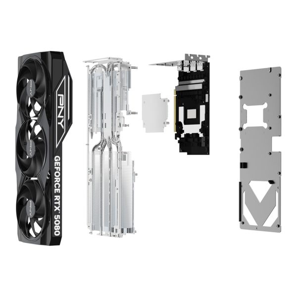 PNY GeForce RTX 5080 Graphics Card AI Gaming OC-12